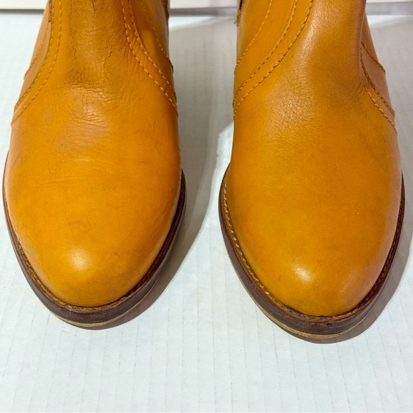 Vtg Levis Leather Western Boots size 7.5 - Picture 6 of 16